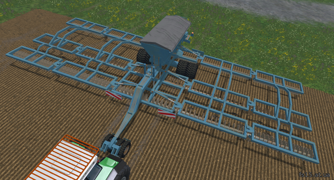 Мод культиватора Gregoire Besson XXL v 1.0 Farming Simulator 15, 2015 скачать