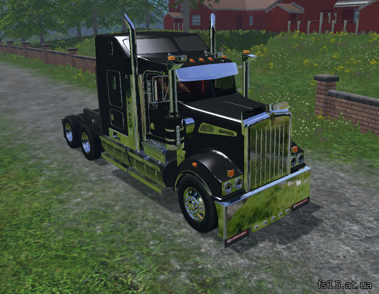 Мод грузовика Kenworth T908 v 1.1 Farming Simulator 15 скачать
