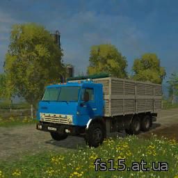 Мод грузовика КАМАЗ KAMAZ 53212 и Прицеп ГКБ Farming Simulator 2015, 15 скачать
