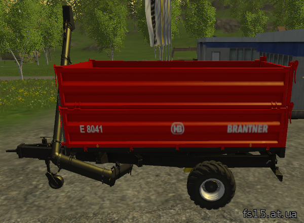 Мод прицеп-пересыпщик Brantner XL Uberladewagen v2.1 Farming Simulator 15, 2015 скачать
