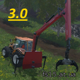 Мод манипулятора Forst Heckkran v 3.0 Farming Simulator 2015, 15 скачать