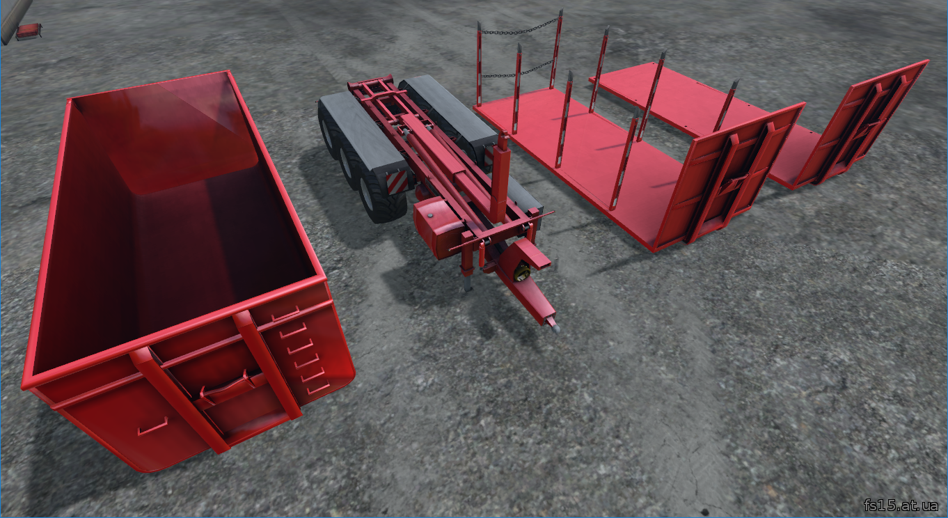 Мод ПАК прицепа Agroliner HKL Pack v 2.0 Farming Simulator 2015, 15 скачать