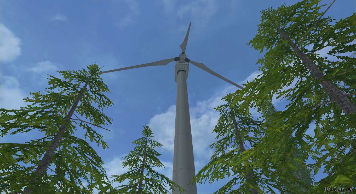 Мод ветряк для farming simulator 2015 скачать