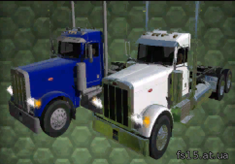 Мод грузовика Peterbilt 379 Daycab v 2.0 Farming Simulator 2015, 15 скачать