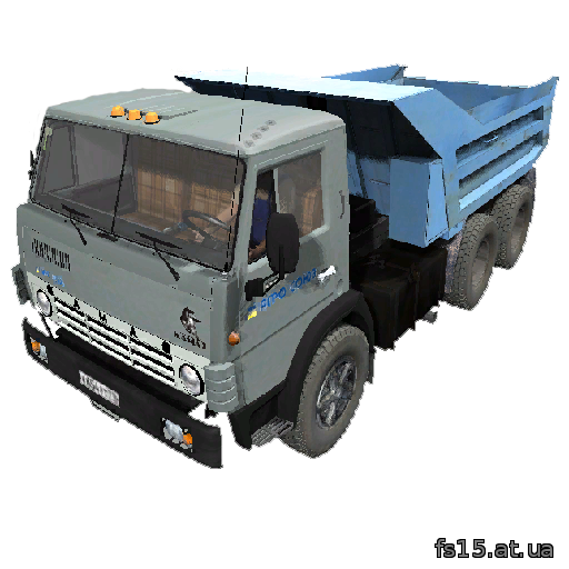 Мод грузовика КАМАЗ KAMAZ 55111 Farming Simulator 15, 2015 скачать