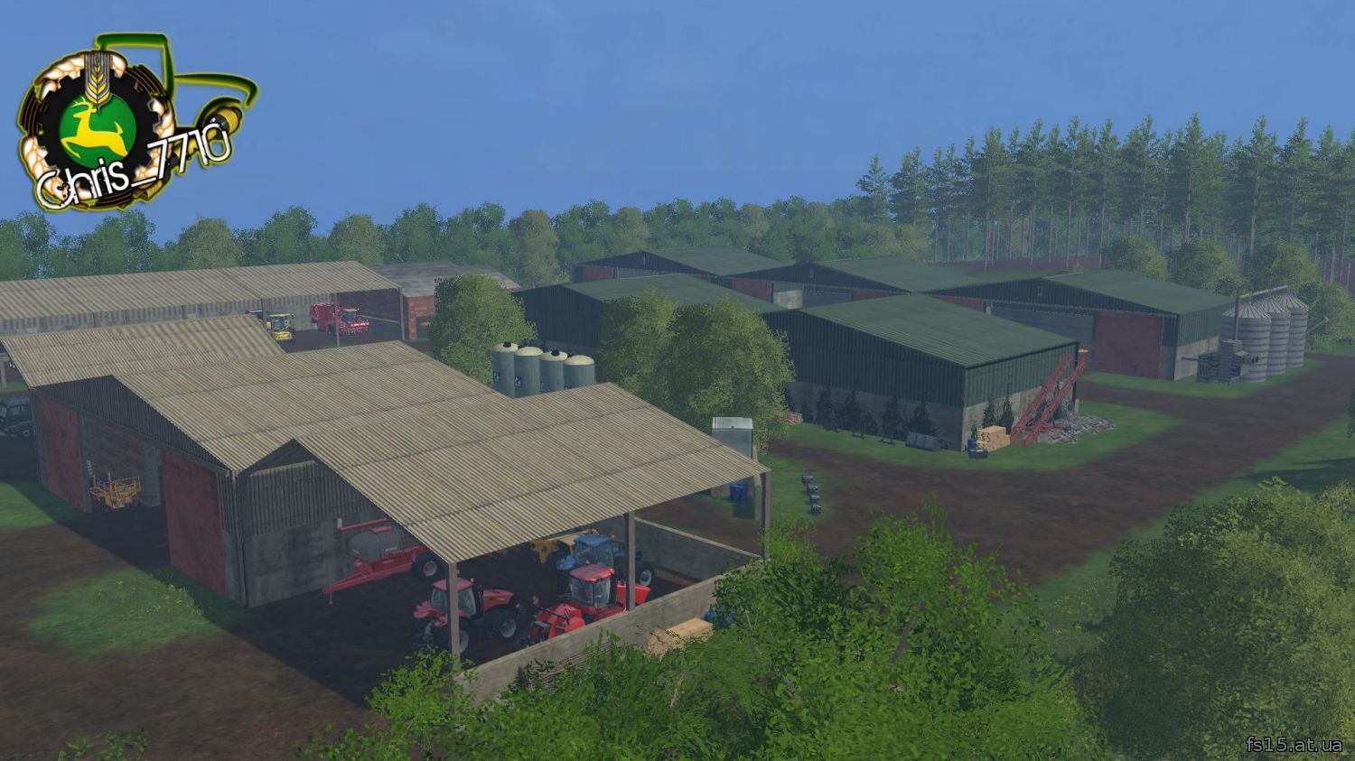 Мод карта Drayton Farm V1.1 для farming simulator 2015 скачать