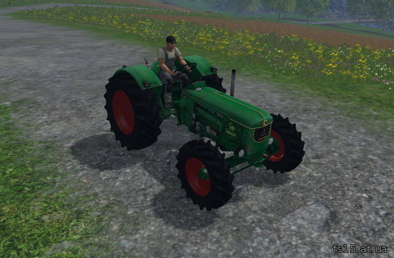Мод трактор Deutz D8005 V0.5 (Beta) для farming simulator 2015 скачать