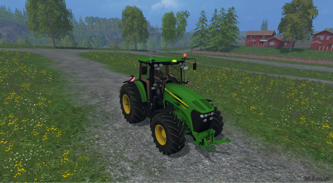 Мод John Deere 7930 V3 для farming simulator 2015 скачать