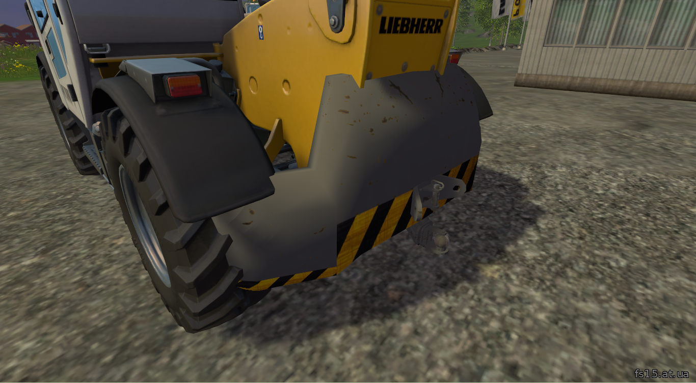 Мод Liebherr L538 Rear Weight для farming simulator 2015 скачать