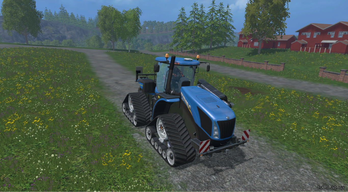 Мод New Holland T9670 Smart Trax для farming simulator 2015 скачать