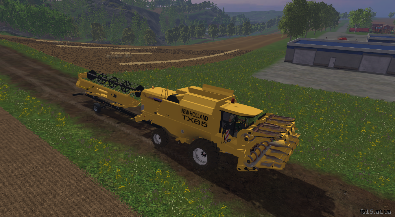 Мод New Holland Tx65 Pack для farming simulator 2015 скачать