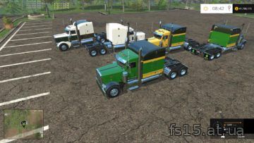 PETERBILT 388 ПАК V2.0 для Farming Simulator 2015 скачать
