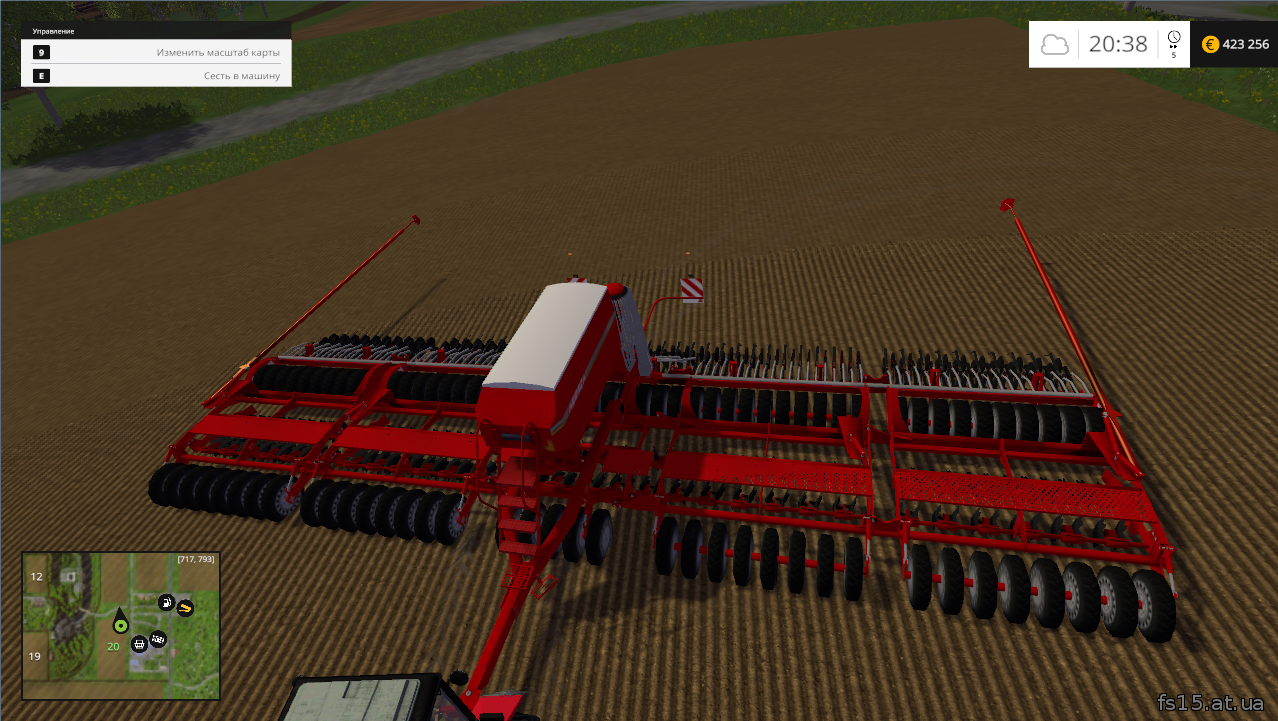 МОД СЕЯЛКИ HORSCH PRONTO 18 DC V 1.5 FARMING SIMULATOR 15, 2015 скачать