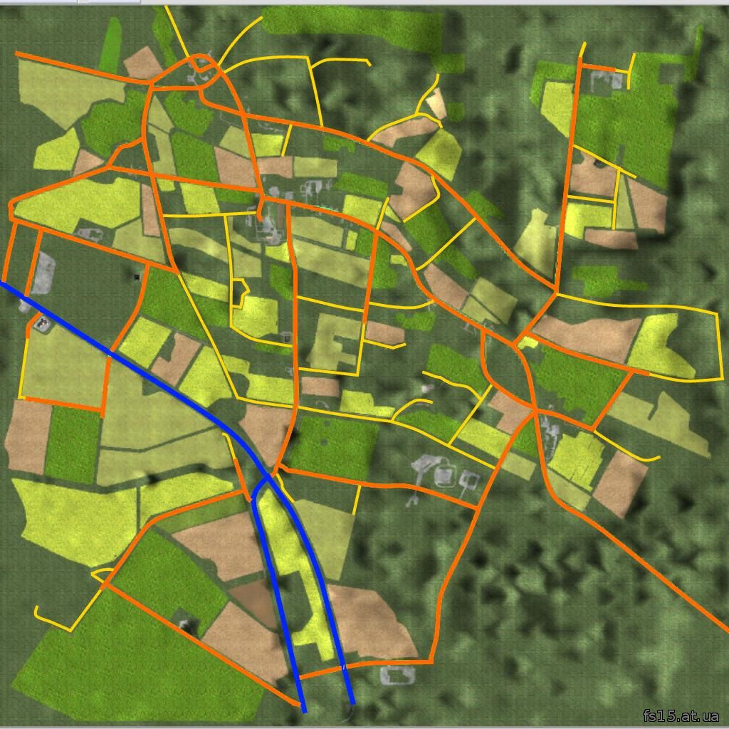 Мод карта MIG Map MadeInGermany Region Celle v 0.91 SP Beta Farming Simulator 15, 2015 скачать